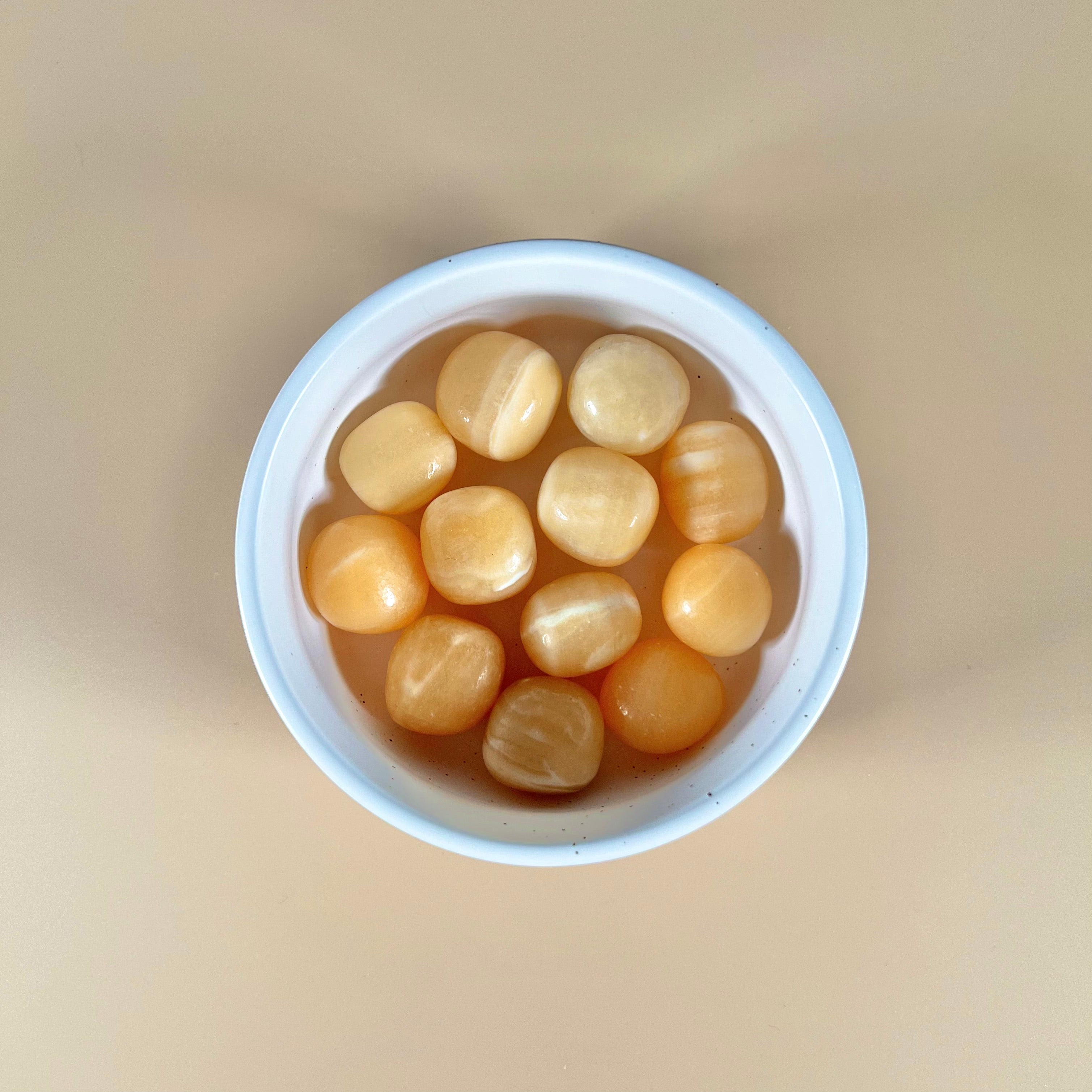 Calcite jaune-orange