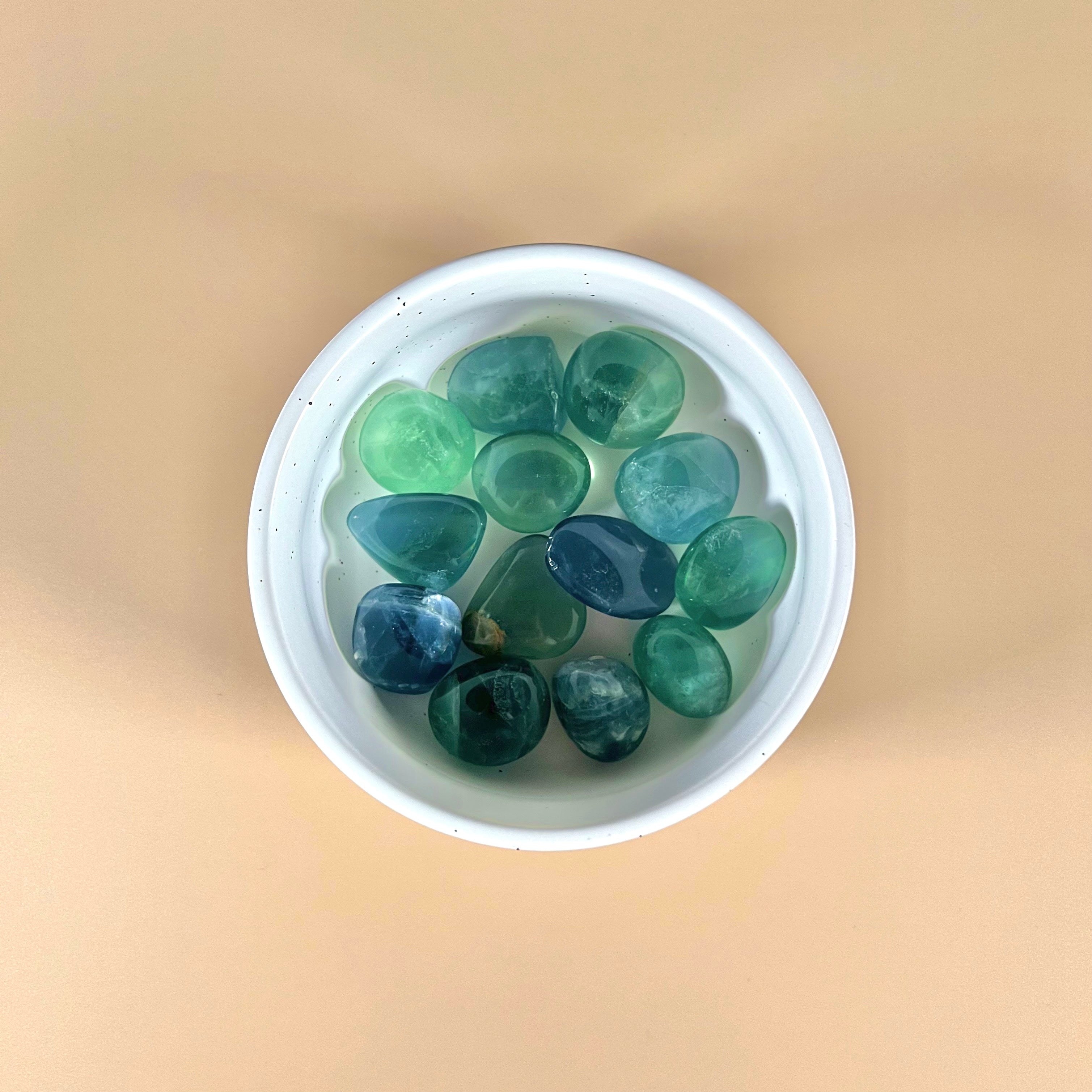 Fluorine bleue-verte