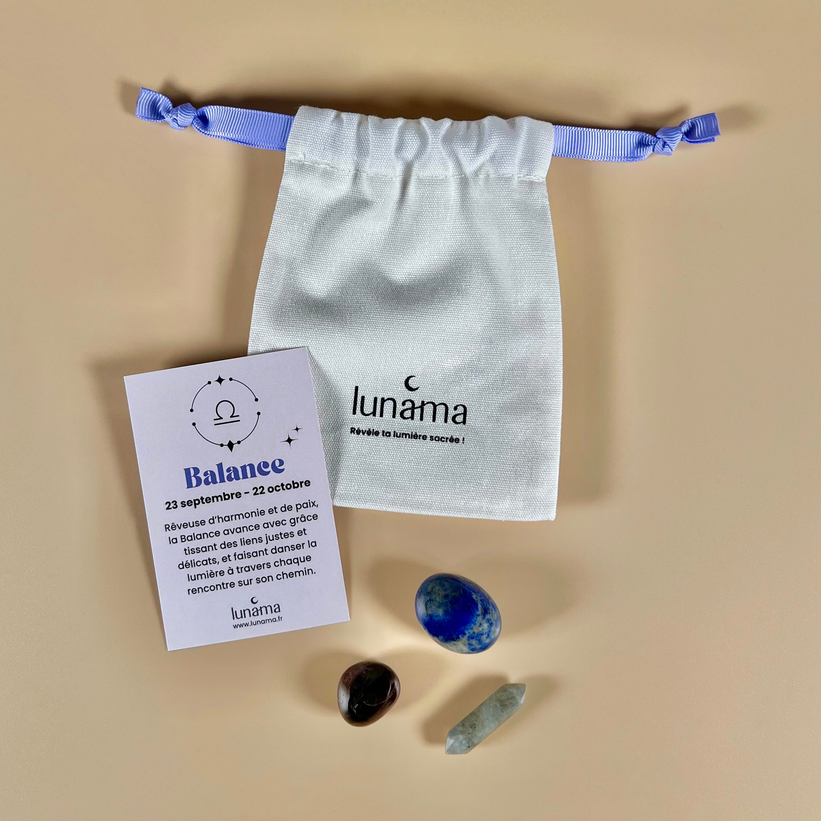 3 cristaux pierres de lithotherapie pour le signe astro balance