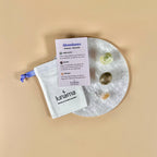 kit pochon pierres de lithotherapie abondance, chance et reussite