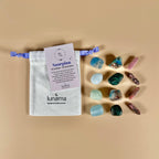 kit pochon pierres de lithotherapie signe astrologique scorpion