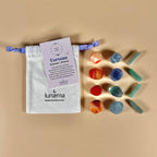 kit pochon pierres de lithotherapie signe astrologique verseau